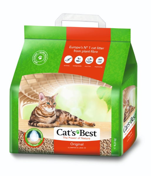 Cats Best Original Clumping Litter 10L (4.3kg)