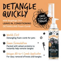 2 in 1 Detangle & Conditioning Foam Comb Coconut & Lime 150ml