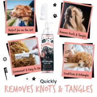2 in 1 Detangle & Conditioning Foam Comb Papaya & Coconut 150ml