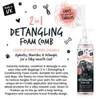 2 in 1 Detangle & Conditioning Foam Comb Lavender & Chamomile 150ml