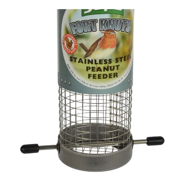 Supa Stainless Steel Fort Knuts Peanut Feeder 30cm (12 Inch)