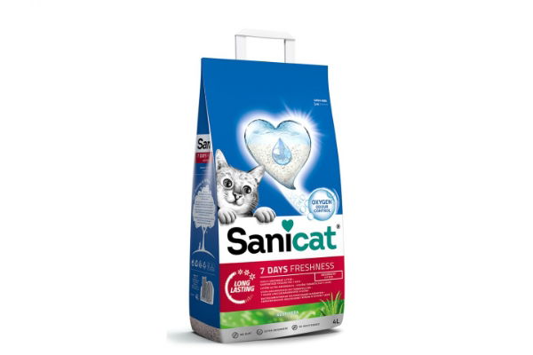 Sanicat 7 Days Freshness Aloe Vera Cat Litter 4l