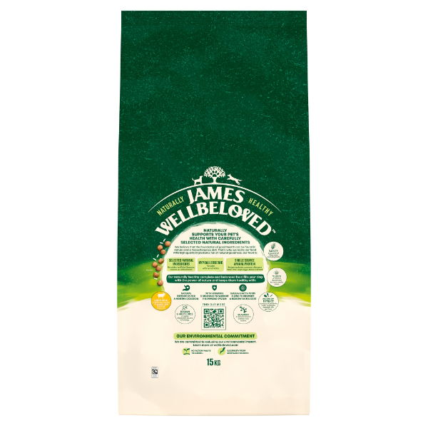 Jwb Junior Dog Lamb & Rice Kibble 15kg
