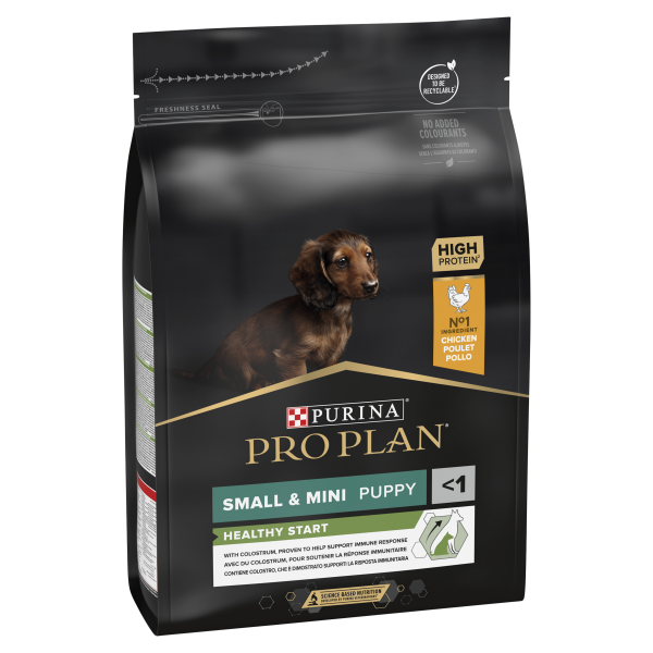 PRO PLAN Small & Mini Puppy Healthy Start Dry Dog Food with Chicken 3kg