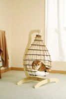 MPETS Cloud Hanging Cat Bed with Cushion