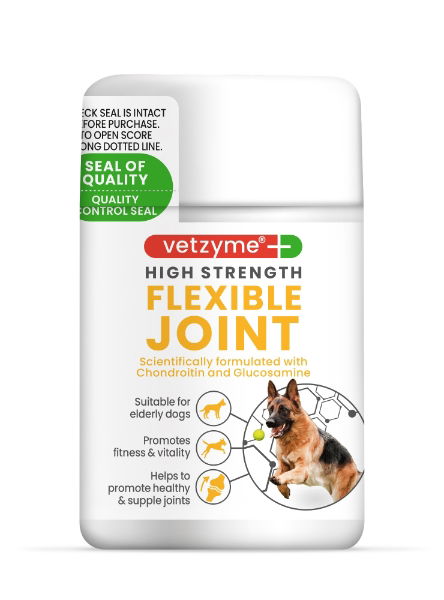 Vetzyme Dog High Strength Flexible Joint Tablets 30Tablets