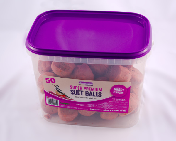 Suet To Go Balls - Berry Tub (50 X 85g) 4.25kg X 1