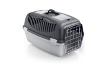 Stefanplast Gulliver 3 Large Pet Carrier with Metal Door - Grey