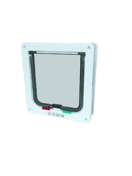 MPETS DORAS Cat Door with TUNNEL - 4 way locking
