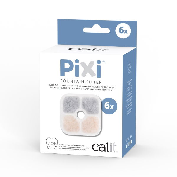 Catit Pixi Fountain Cartridge 6 Pack