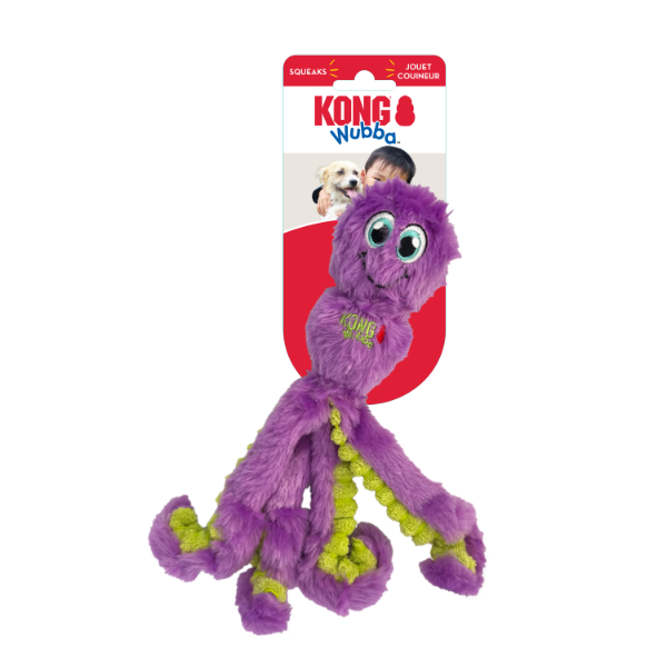 KONG Wubba™ Octopus Assorted Small