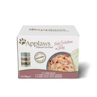 Applaws Adult Wet Cat Food Fish Selection in Jly 12x70g