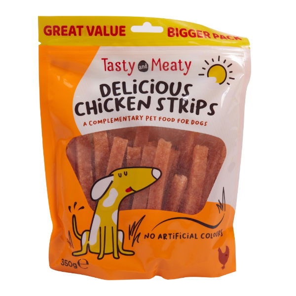 Tasty & Meaty Chicken Strips 350g