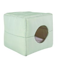 Dream Paws 2-in-1 Foldable Pet Cave Bed - Green