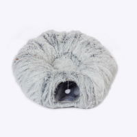 Danish Design Cat Tunnel Fur Grey
