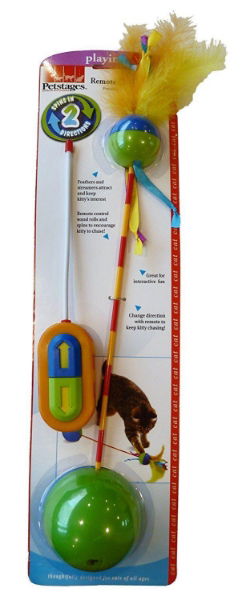 Petstages Run & Roll Remote Control Wand
