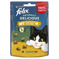 Felix Naturally Delicious Cat Treats Chicken and Catnip 50g