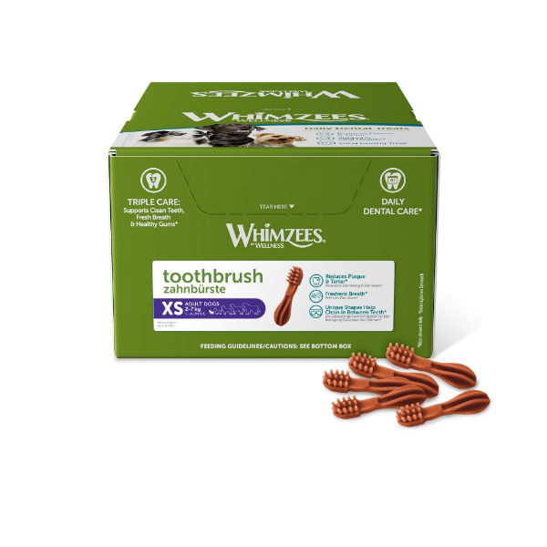 Whimzees Toothbrush XSml 7cm Display Box