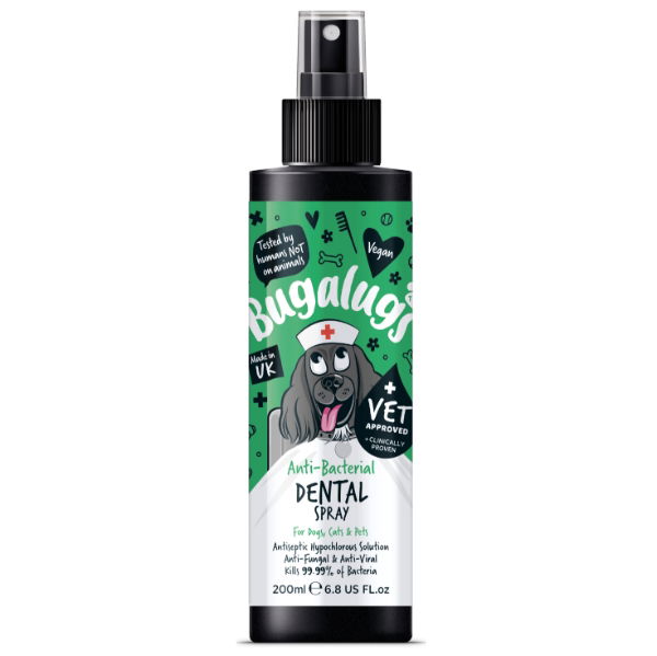 Bugalugs Anti-Bacterial Dental Spray 200ml