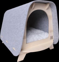 MPETS Woody Cozy Cat House