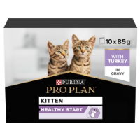 Pro Plan Cat Nutrisavour Jnr With Turkey In Gravy 10x85g