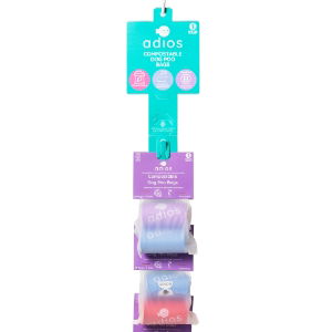 Adios Plastic Pre-Filled Clipstrip - Rainbow 2 Pack