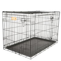 Rac Metal Fold Flat Crate With Plastic Tray Lge 91x62x56cm