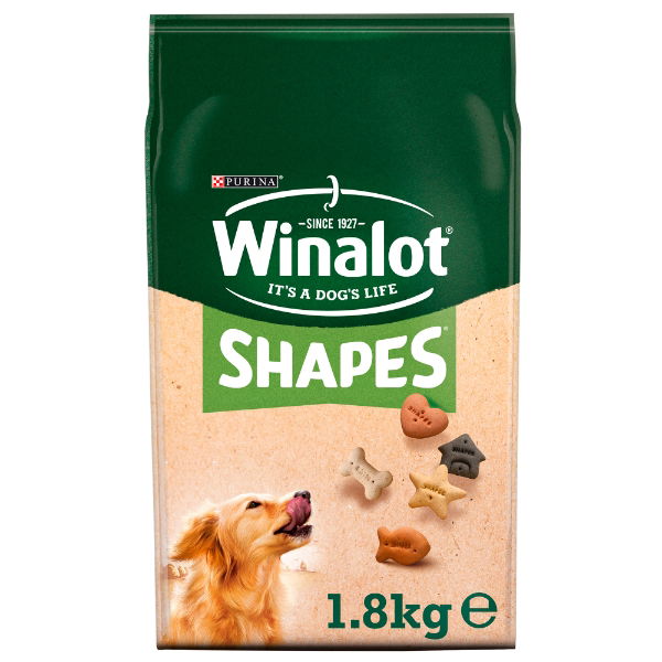 Winalot Shapes Biscuits Bag 1.8kg