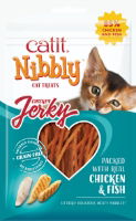 Catit Nibbly Jerky Chicken & Fish 30g