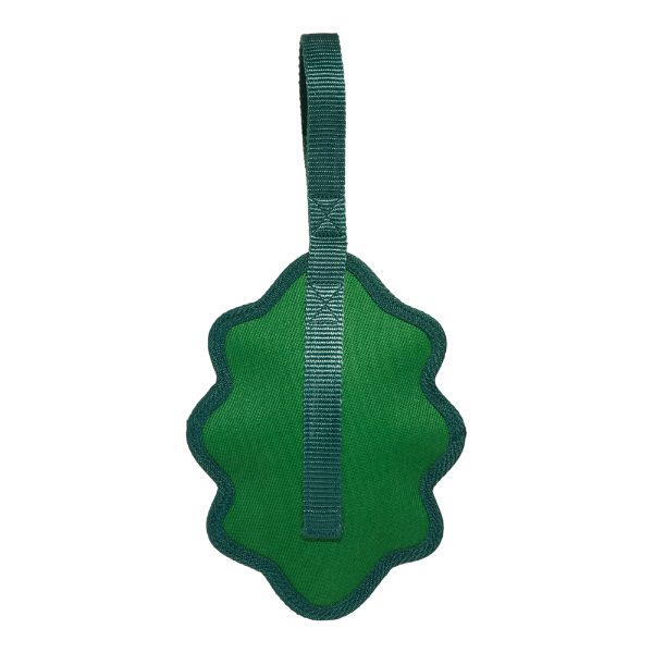 Bark A Green Chew Leaf Dog Toy
