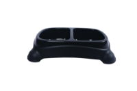 MPETS PLASTIC DOUBLE BOWL - 2 x 950 ml