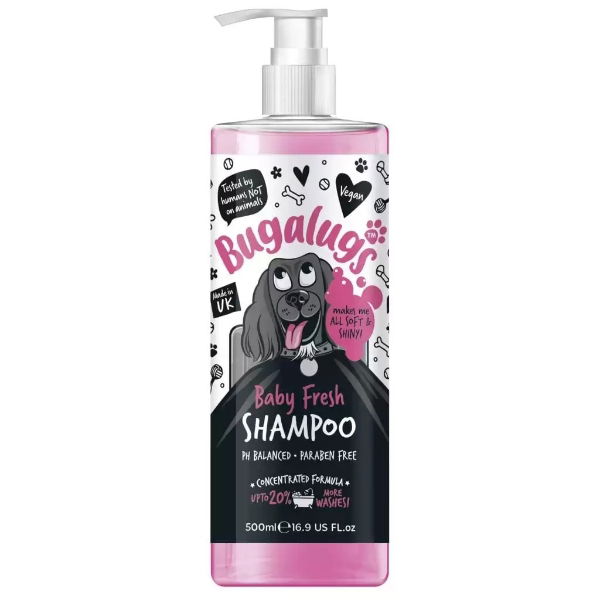 Bugalugs Baby Fresh Dry Dog Shampoo