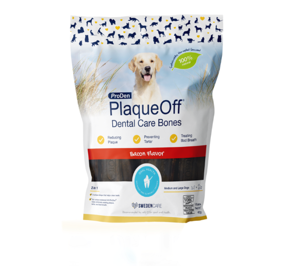 Proden Plaqueoff Dental Bones Bacon 485g