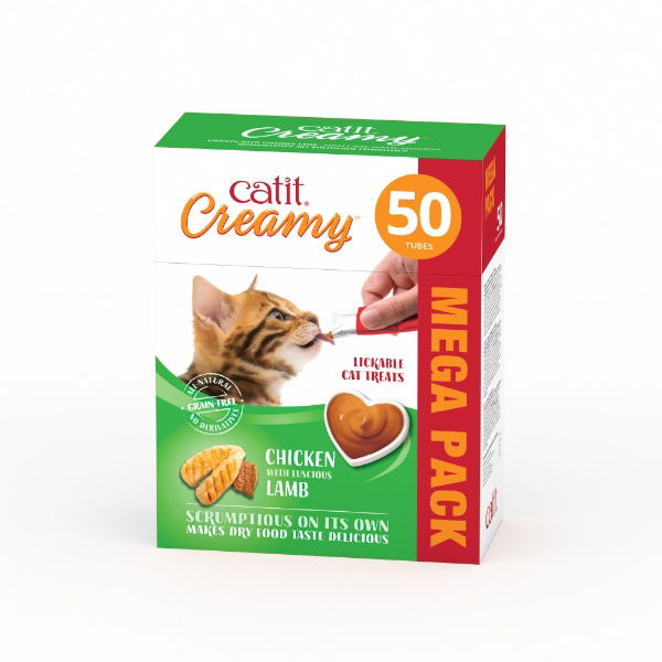 Catit Creamy Lamb Mega Pack 50x10g