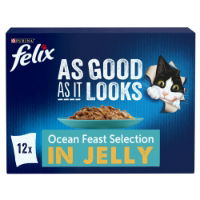 Felix Pouch Agail Ocean Feasts Multipack Mvp 12x100g