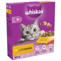 Whiskas 7+ Cat Complete Dry With Chicken 800g