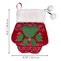 KONG Holiday Stocking Paw Lg