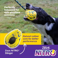 Zeus Nitro Weighted Slinger w Rope 9.2cm