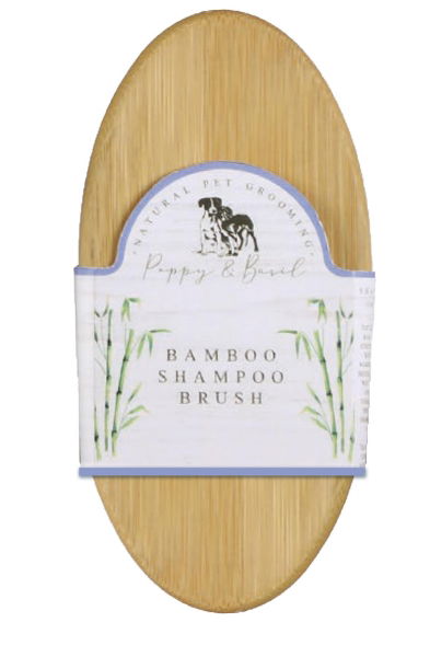 Poppy & Basil Luxury Bamboo Wet Shampoo Brush