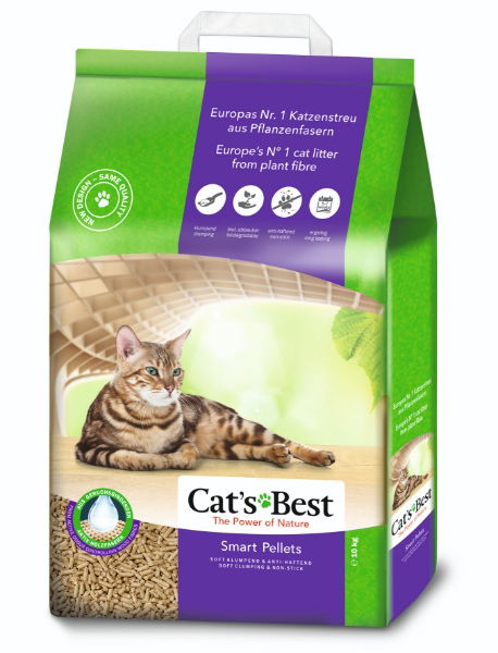 Cats Best Smart Pellet (nature Gold) Clumping Cat Litter 10kg (20l)