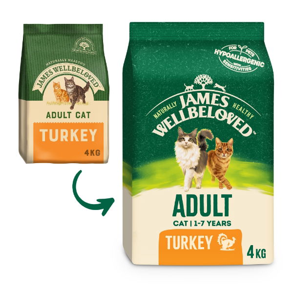 Jwb Adult Cat Turkey & Rice 4kg