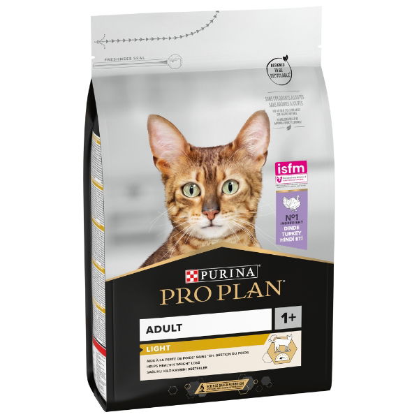 PURINA PRO PLAN 1+ LIGHT Cat Turkey & Rice 3kg