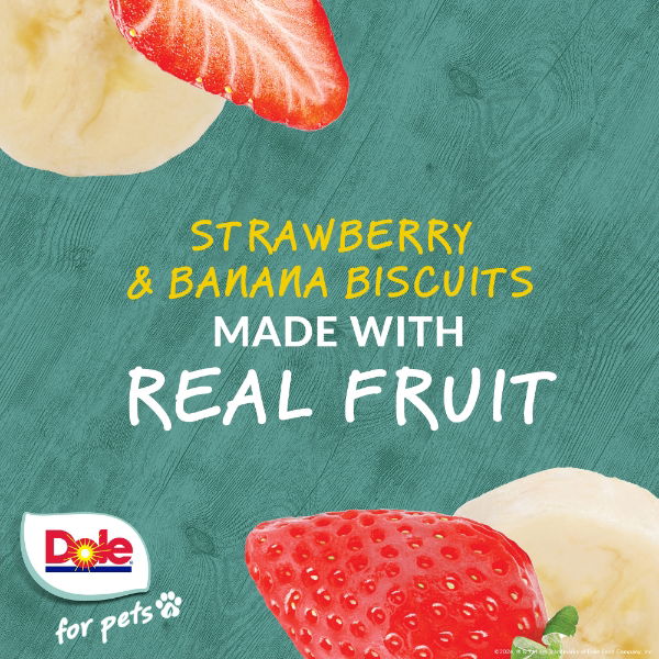 Dole Dog Biscuits Assorted Bag (Banana + Strawberry) 198g