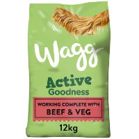 Wagg Active Goodness Beef & Veg  12kg