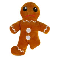 Gingerbread man plush toy
