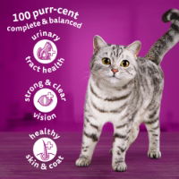 WHISKAS Adult Complete Dry Cat Food Biscuits Chicken 7kg