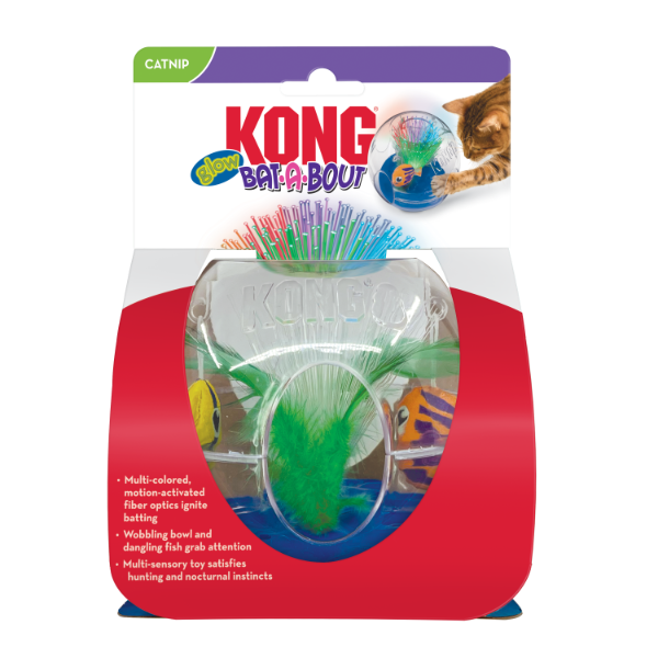 KONG Bat-A-Bout Glow Aquarium EU