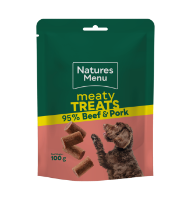Natures Menu Dog Treat Beef 100g
