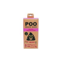 M-PETS Poo Dog Waste Bags (120 Bags) - Rose Scented