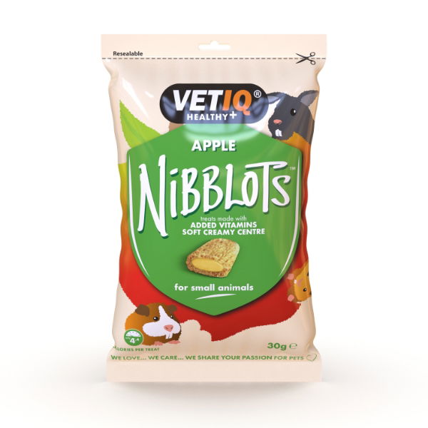 Nibblots For Small Animals Apple 30g